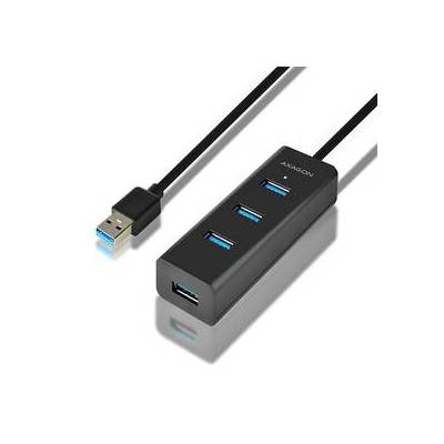 USB Hub Axagon USB / 4x USB 3.0, 1,2 m (HUE-S2BL) černý