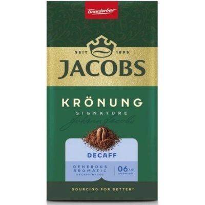 Jacobs Douwe Egberts Krönung Decaff Bezkofeinová mletá káva 250 g