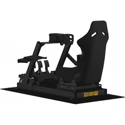 Simracing kokpit RECART GTR Evo Black - Standardní platle