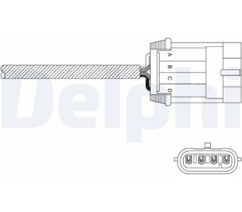 Lambda sonda DELPHI ES11061-12B1