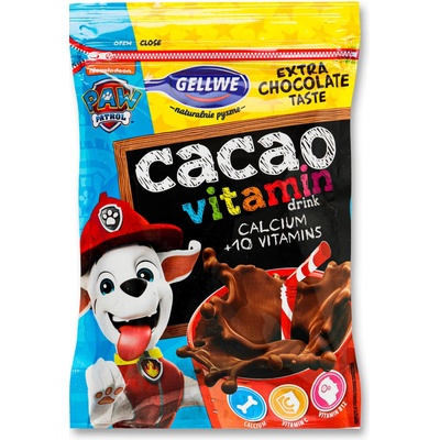 Gellwe Paw Patrol instantní kakaový nápoj 300 g – Zbozi.Blesk.cz
