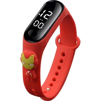 Nubi Детски часовник NUBKI MI Band 10 Comics, Iron Man (M10-COMICS-IRON-MAN)