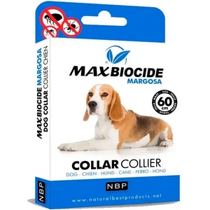 MAX Biocide Противопаразитна каишка за куче MAX Biocide с маргоза - 60см (246287)