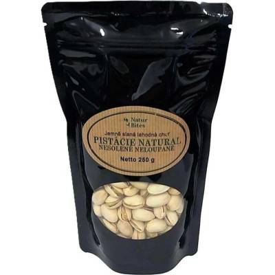 NaturBites Pistácie natural neloupané 250 g