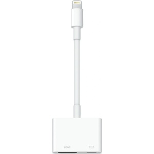 Apple Адаптер Apple Lightning Digital AV, Lightning към HDMI, бял (MW2P3ZM/A)