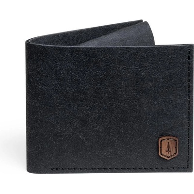 BeWooden peňaženka z pratelného papiera Nox Washpaper Wallet univerzálne šedá melange čierna