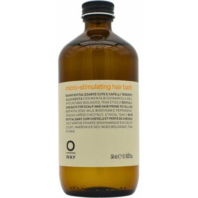 OWAY Micro-Stimulating Hair Bath Posilňujúci šampón proti vypadávaniu vlasov 240 ml