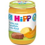 Hipp Био пюре Hipp - Тиква с картофи и телешко, 190 g (6270)