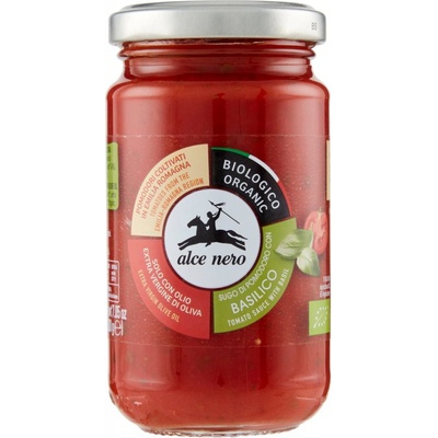 Alce Nero Bio Paradajková A Bazalková Omáčka 200 g