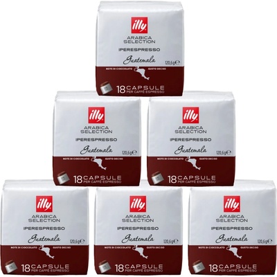 Illy IperEspresso Guatemala kávové kapsle 6 x 18 ks