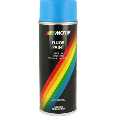 MOTIP fluorescenčný sprej farba modrá 400ml