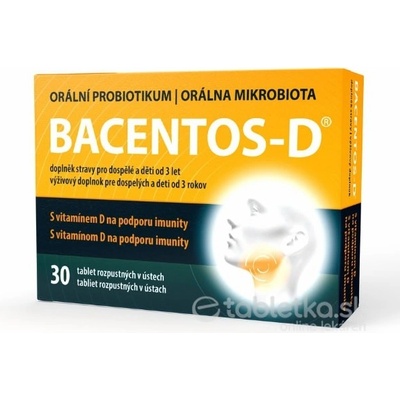 Bac-Entos tablety rozpustné v ústach 30 kusov
