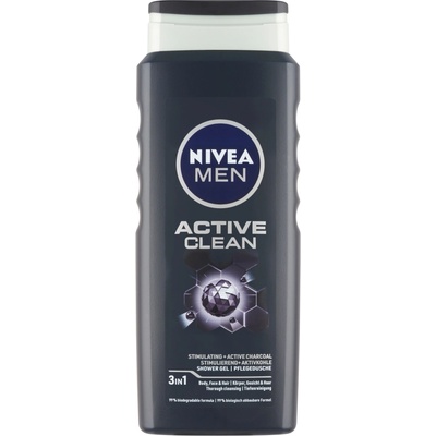 Beiersdorf Nivea SG Men Active Clean 500ml