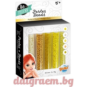 Image 1 of Buki France Комплект 5 цвята мъниста buki pe003 (bkpe003)