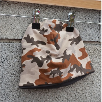 dětská čepice Doble Maskáč