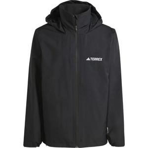 adidas Terrex Мъжко водоустойчиво яке Adidas terrex Multi Essentials 2 Layer Rain Jacket Waterproof jacket - Black - размер XXL (002-3358-0116)