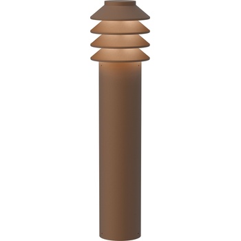 Louis Poulsen Градинска лампа Bysted LED 2700K с основен монтаж без адаптер L кафява (5747404579)