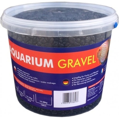 AQUA NOVA Akvarijní štěrk černý 5kg/3l