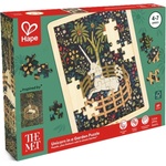 Hape Дървен пъзел Hape International The Met - Еднорог в градина, 49 части (H1469) - baby