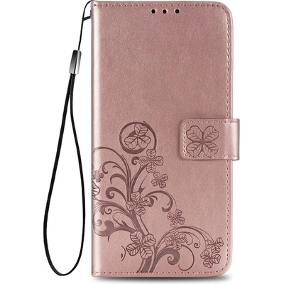 Púzdro PROTEMIO 50952 ART FLOWERS Peňaženkový kryt Asus Zenfone 7 ZS670KS / Zenfone 7 Pro ZS671KS ružový