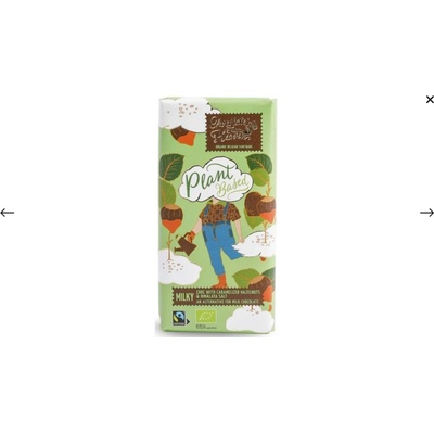 Chocolates From Heaven Ryžová VEGAN čokoláda s karamelizovanými lieskovými orieškami a himalájskou soľou 44% Bio 100 g