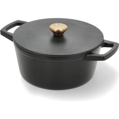 Holm Гърне от излято желязо с капак подходящо за индукционен котлон 3, 6 l - Holm (34438)