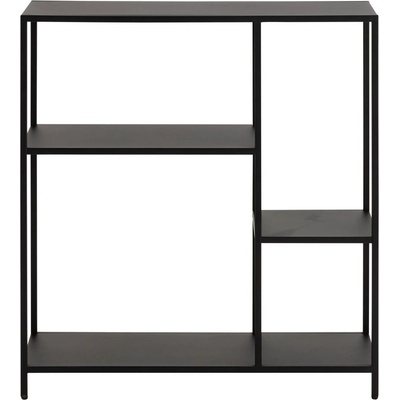 Actona Newcastle knihovna černá 80x86x30 cm