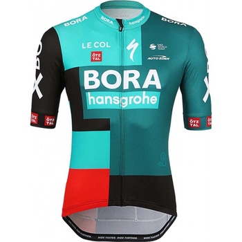 Le Col s krátkym rukávem BORA HANSGROHE 2022 čierna/červená/zelená