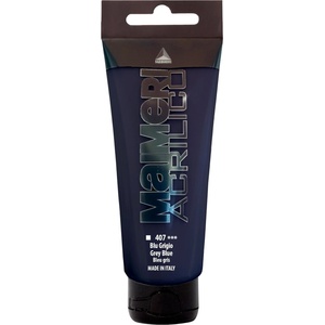 Maimeri Acrilico АКРИЛНА боя Grey Blue 407 200 ml 1 бр (M0924407)