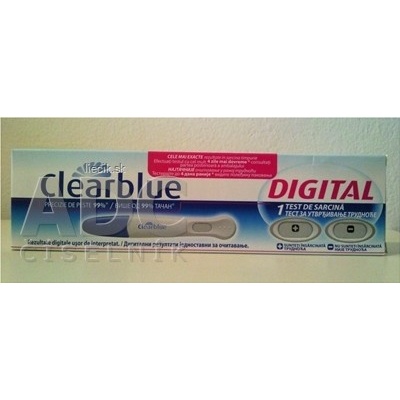 Clearblue 9 tehotenský test