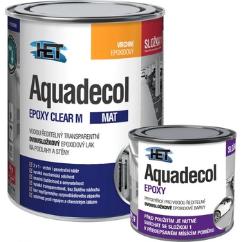 Aquadecol Epoxy M CLEAR ZLOŽKA 1 0,65k