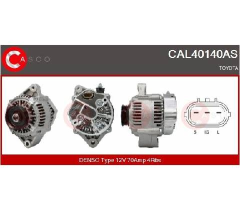 Generátor CASCO CAL40140AS