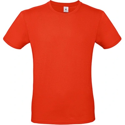 B&C pánske tričko TU01T fire red