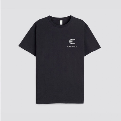 Cariuma T-Shirt with Small Off-White Logo Black