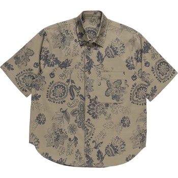 BY The OAK Printed Vacation Shirt - L Фина риза с флорален принт За свободно време