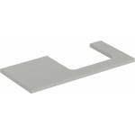 Geberit Умивалник Geberit One с десен изрез, сив мат, 105 см (505.324.00.7)