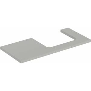 Geberit Умивалник Geberit One с десен изрез, сив мат, 105 см (505.324.00.7)