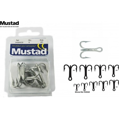 Mustad Trojháček vel.5 3 ks