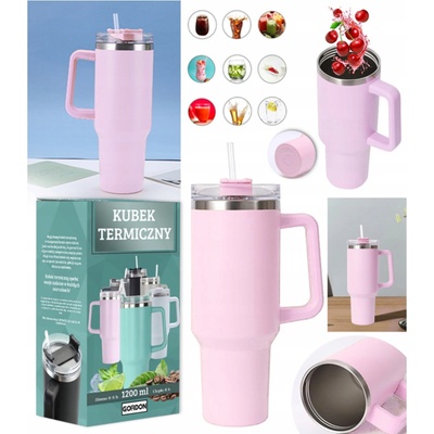 MagiCook termohrnek modrý 1200 ml nerezová ocel