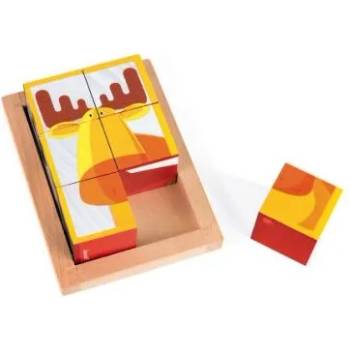 Image 1 of Janod - Дървени кубчета - Горски обитатели (J08200)