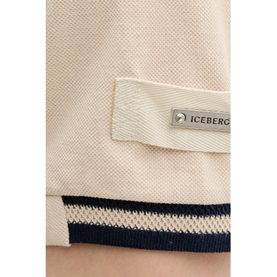 Iceberg тениска с яка мъжка от памук (F030.631A)