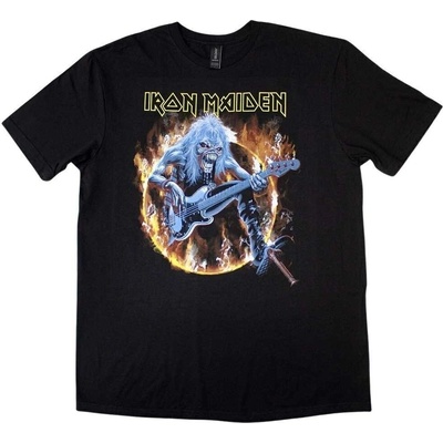 Iron Maiden Fear Live Flames Black XL Риза (IMTEE07MB04)