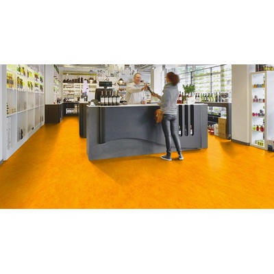 Forbo Marmoleum marbled fresco Golden sunset 3125 2 mm 2 bm