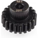 RUDDOG Пиньон 20 зъба модул 1 стъпка 20T Modul 1 Steel Pinion RP-0040 (RP-0040)