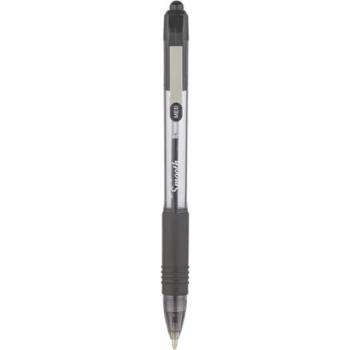 Zebra Химикалка, 0, 27 мм, с бутон, ZEBRA "Z-Grip Smooth", черна 22561 (22561)