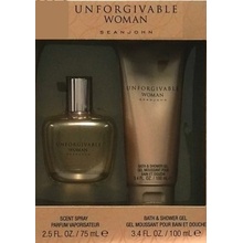 Sean John Unforgivable Woman EDP 75 ml + sprchový gél 100 ml darčeková sada