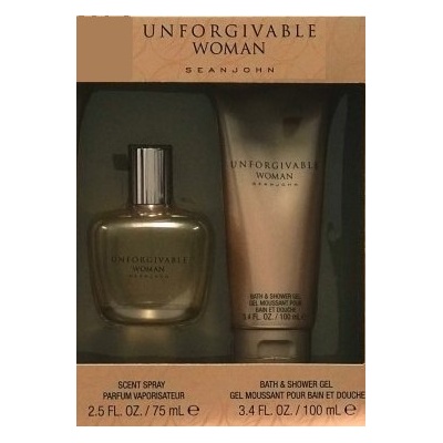 Sean John Unforgivable Woman EDP 75 ml + sprchový gél 100 ml darčeková sada