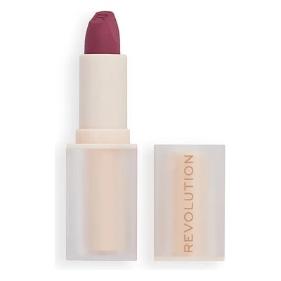Makeup Revolution Lip Allure Soft Satin Lipstick krémový rúž so saténovým finišom Berry Boss 3,2 g
