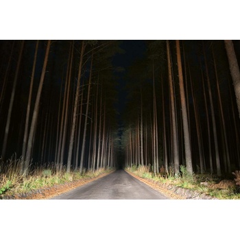 DIMEX ART s. r. o Флизелинов фототапет нощен изглед към пътя 375 x 250 см