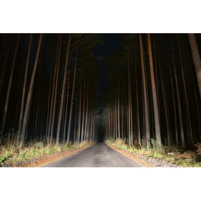 DIMEX ART Флизелинов фототапет нощен изглед към пътя 375 x 250 см